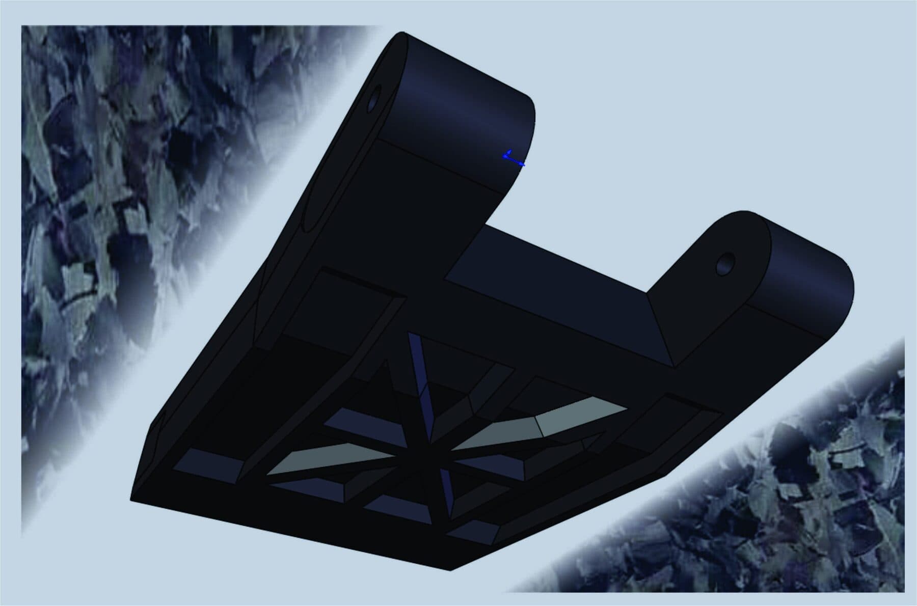 CFRP TRAILING ARM